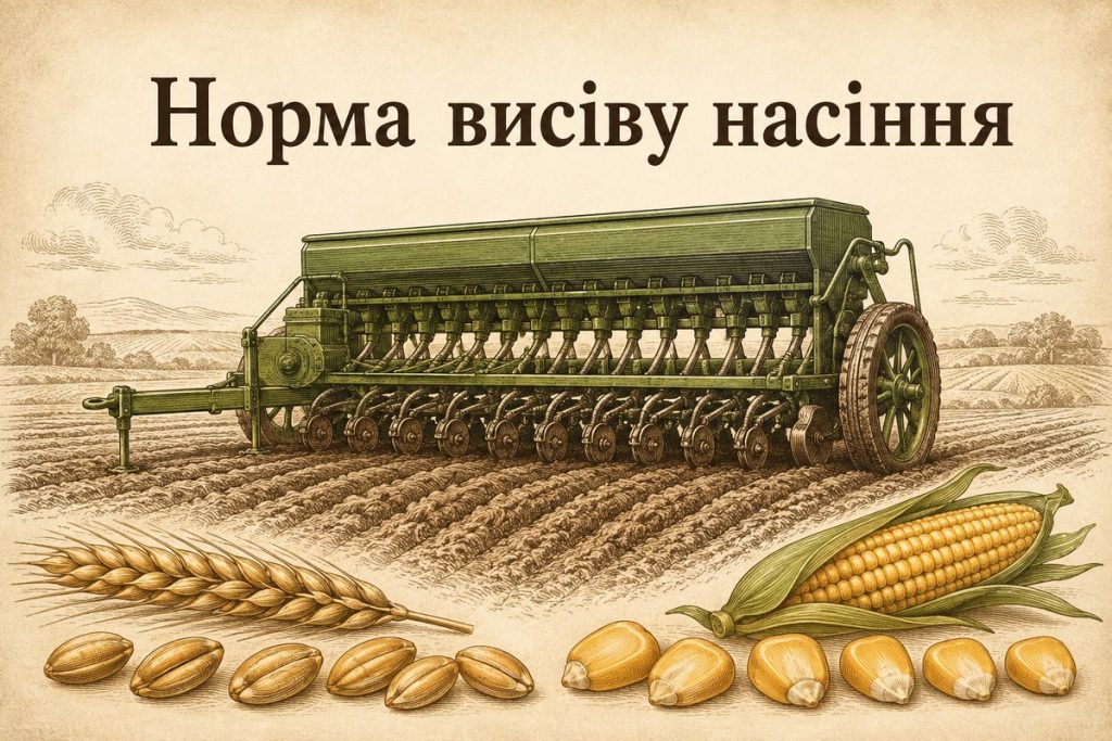 Норма висіву насіння